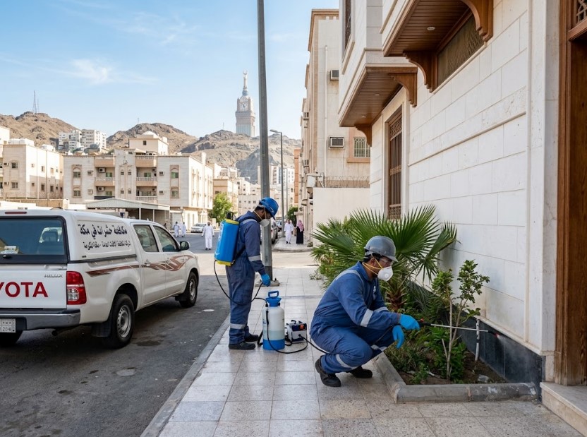 شركة مكافحة حشرات في مكه