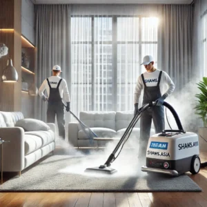 خدمات التنظيف بالبخار تشمل غسيل الكنب والسجاد والمجالس والستائر بالبخار